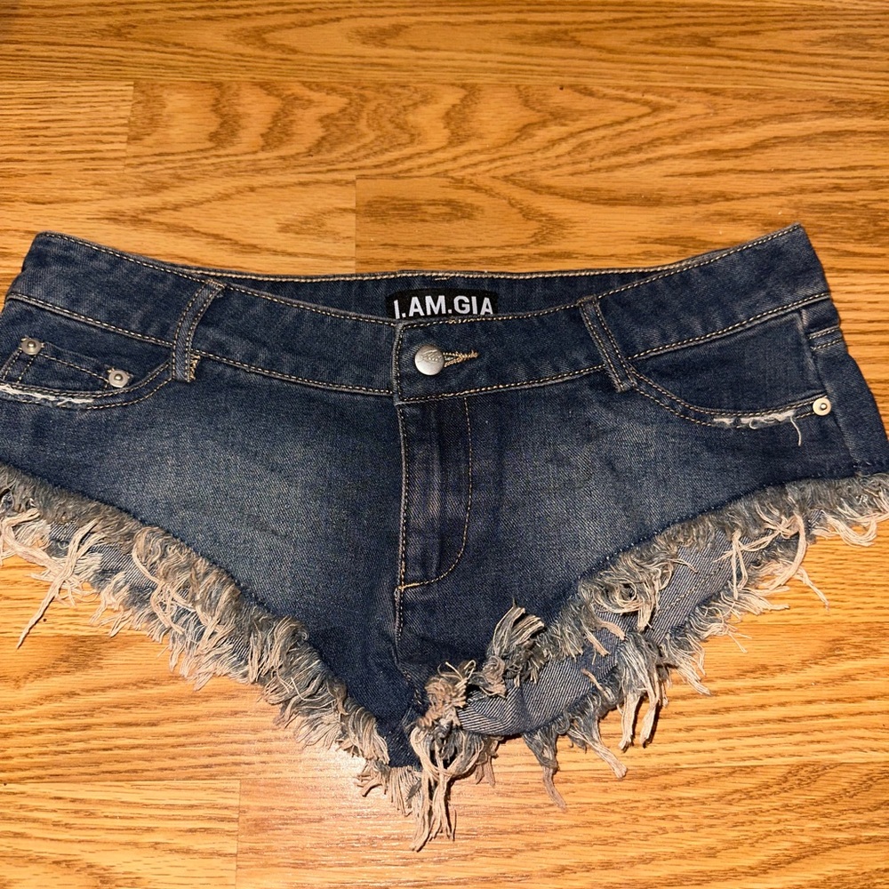 I.AM.GIA Micro Denim Shorts